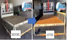 最近仕上げた、床板張り替え